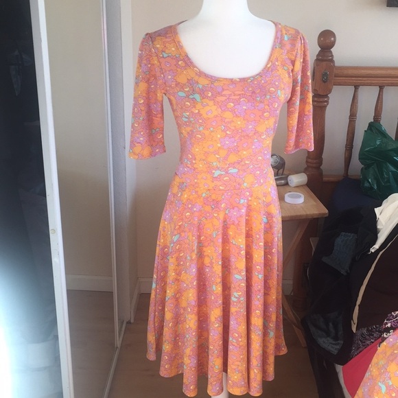 XS/M/L LuLaRoe Nicole Dress A04 03 04 05 - Picture 1 of 4